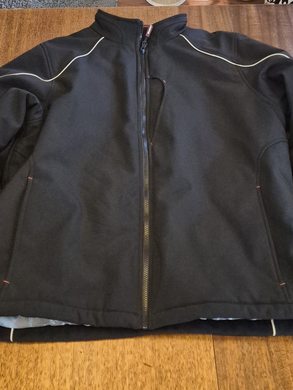 Refrigiwear Men's Black Performance Softshell Jacket Size 2XL
